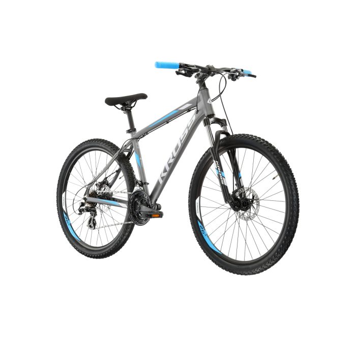 Bicicleta | Kross Hexagon 3.0 27.5 [talla L 21&quot;] gris/azul mate