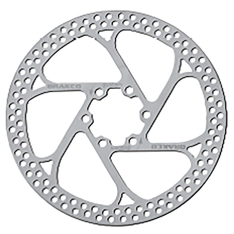 XLC BR-X79 DISCO DE FRENO 140 mm PLATA 6 AGUJEROS