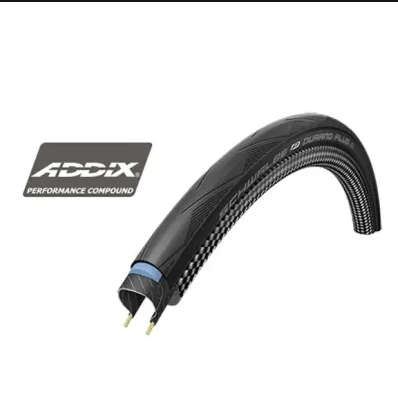 CUBIERTA SCHWALBE DURANO PLUS 700x25C HS464 SMARTGUARD ADDIX RIGIDA