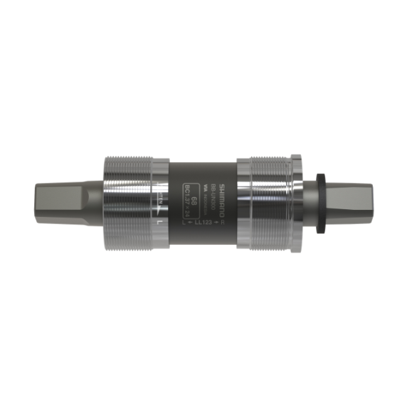 SHIMANO Eje Pedalier BSA 122.5/73mm BB-UN300 Cuadradillo (D-NL)