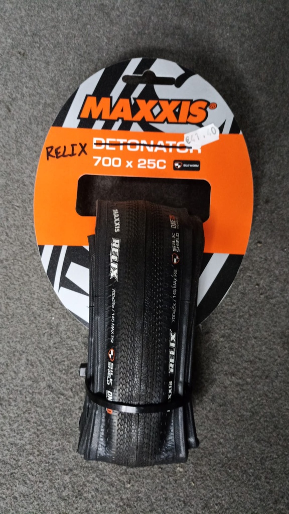 Cubierta Maxxis Relix 700x25C 25-622