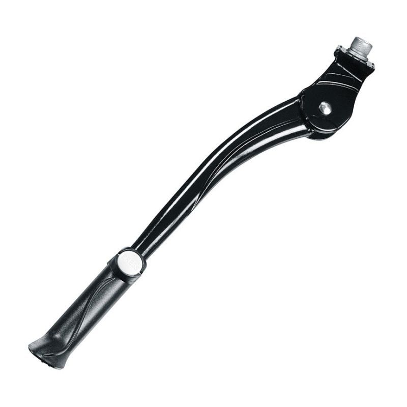 SOPORTE CABALLETE LATERAL ERGOTEC COMFORT REGULABLE 26-28 PULGADAS ALUMINIO NEGRO