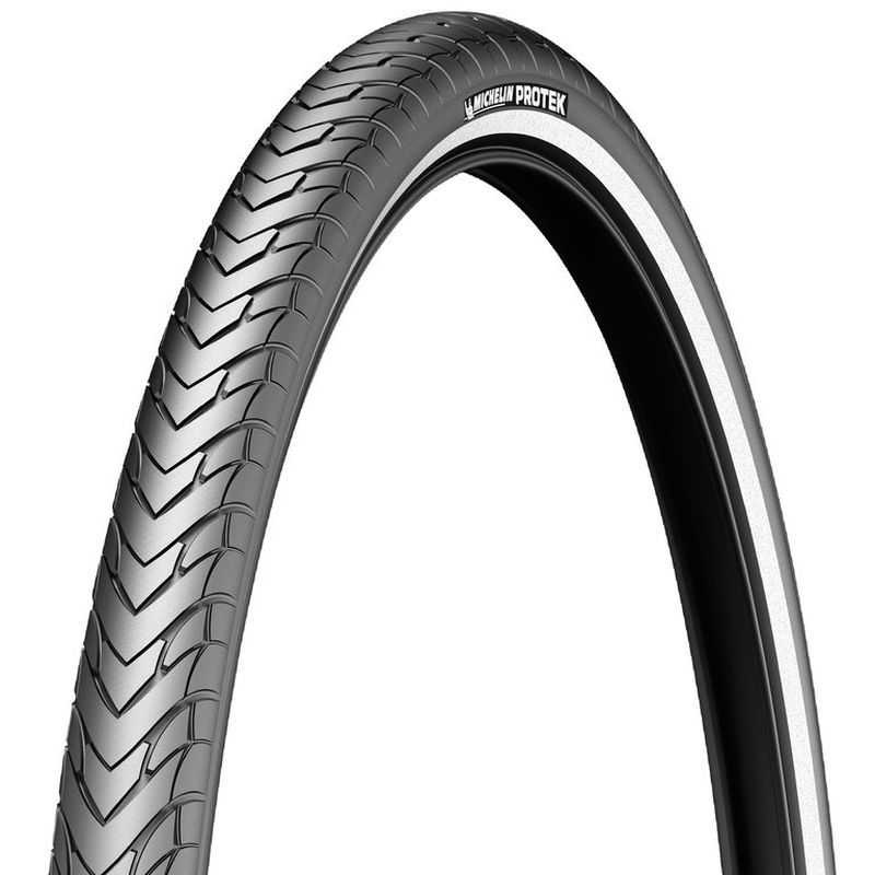 CUBIERTA MICHELIN PROTEK 700x40C ACCES LINE RIGIDA FLANCO REFLECTANTE