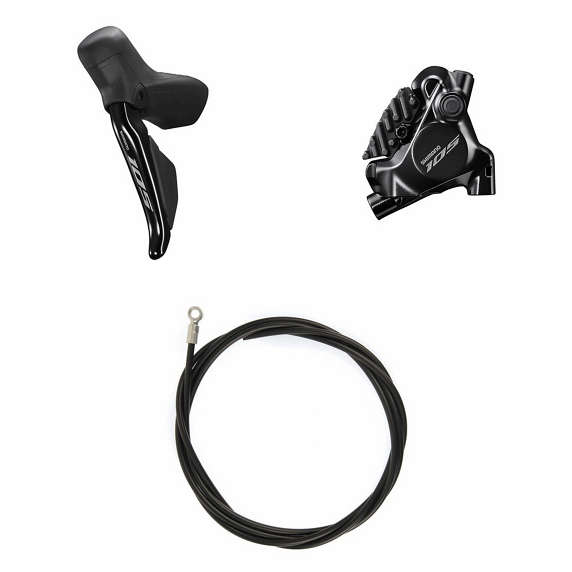 SHIMANO Kit Freno Disco Del. ST-R7170 (L), BR-7170(F) di2 2x 12v