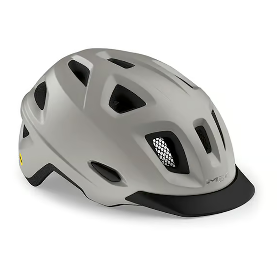 Casco MET Mobilite gris mate L/XL 60-64