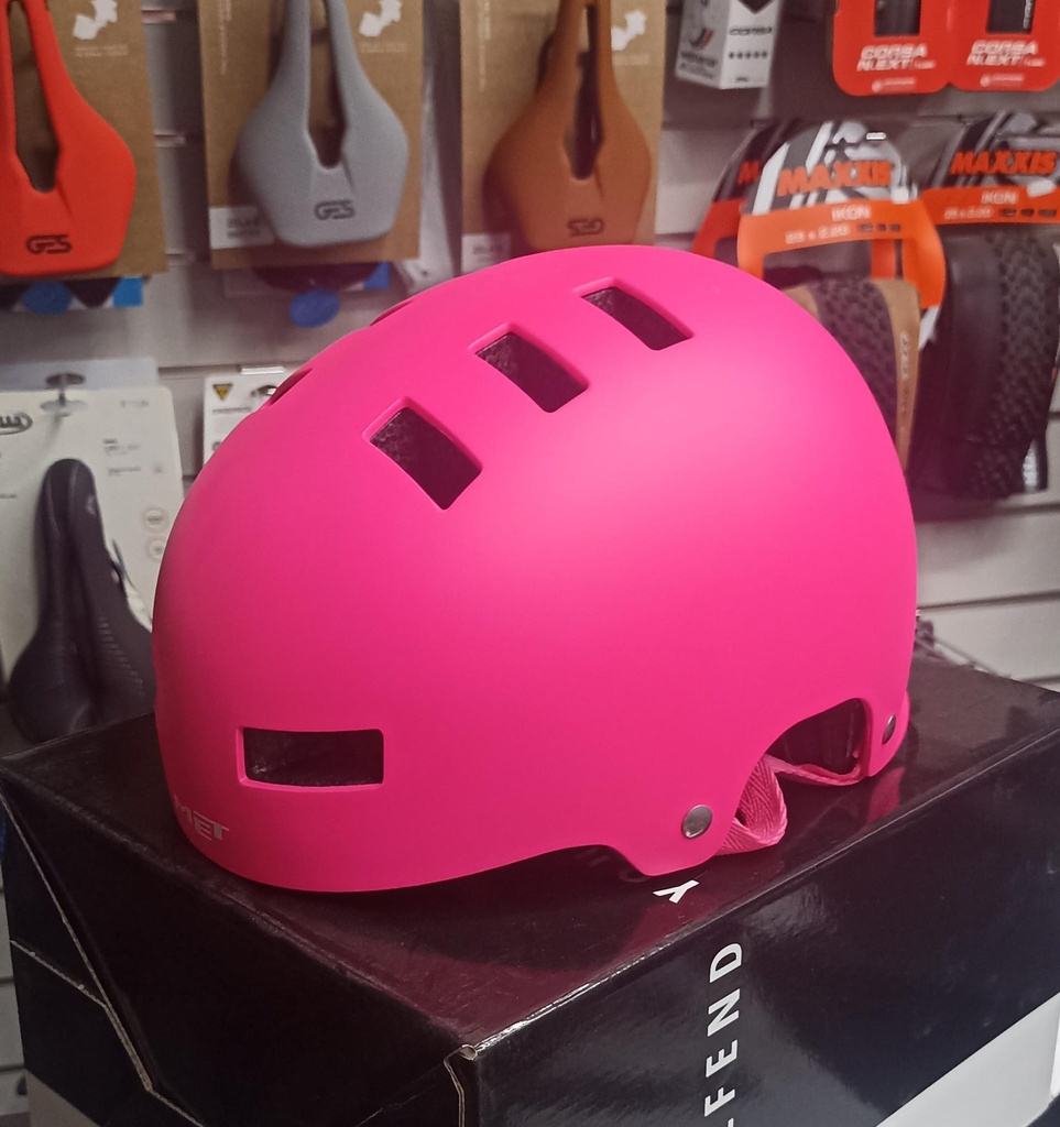 Casco MET Yoyo 51/55 Rosa