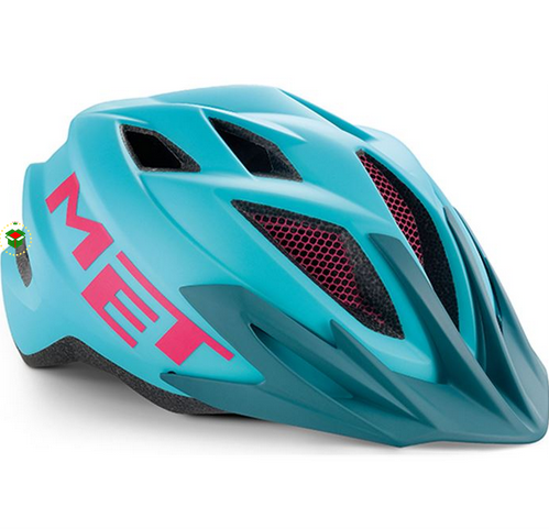 Met Casco Junior CrackerJack Azul Claro 52-57 cm