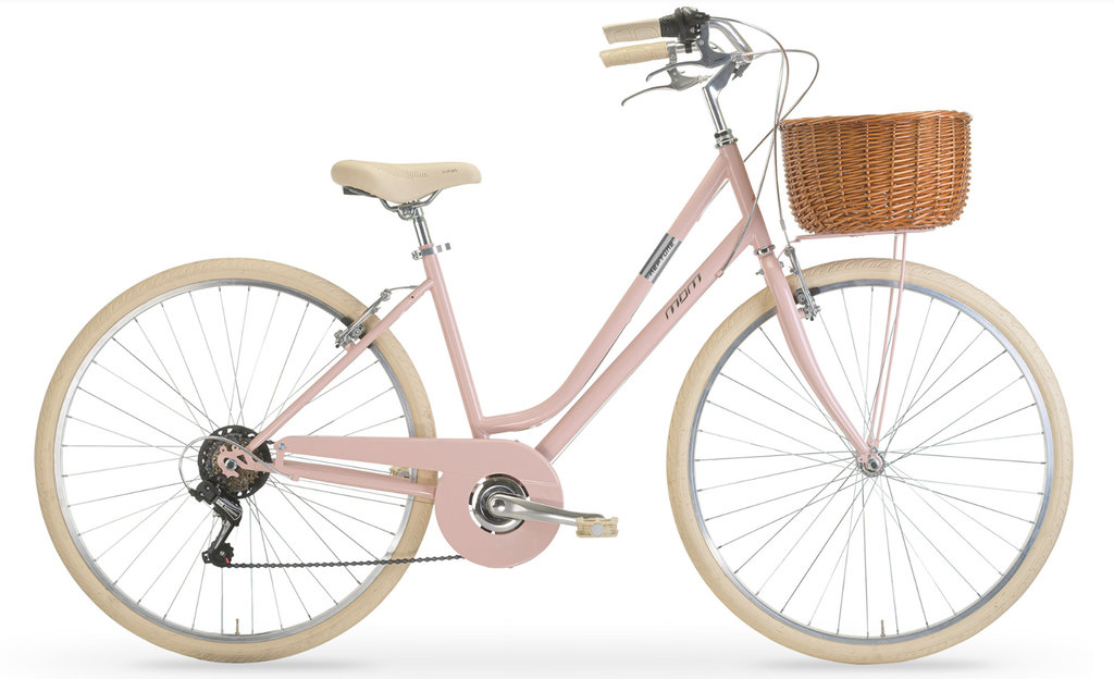 Bicicleta paseo MBM Neptune 28&quot; 6v rosa