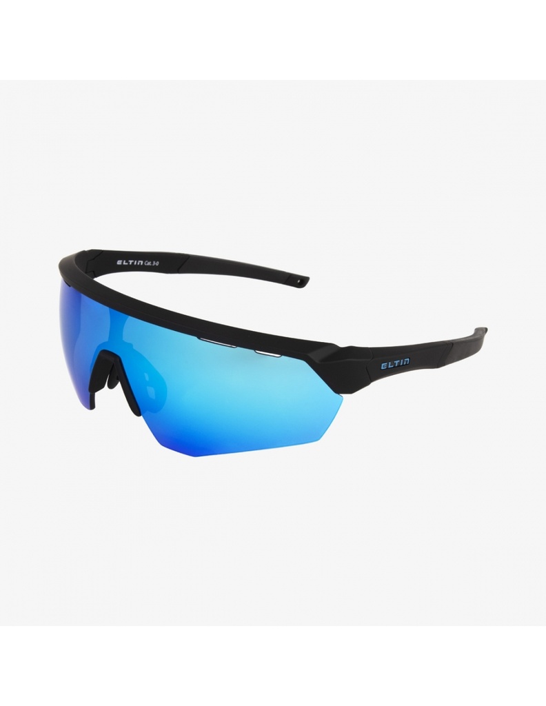 Gafas Eltin Killer negro y espejo azul