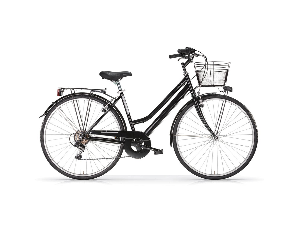 Bicicleta paseo MBM Touring 28&quot; 6v Negro