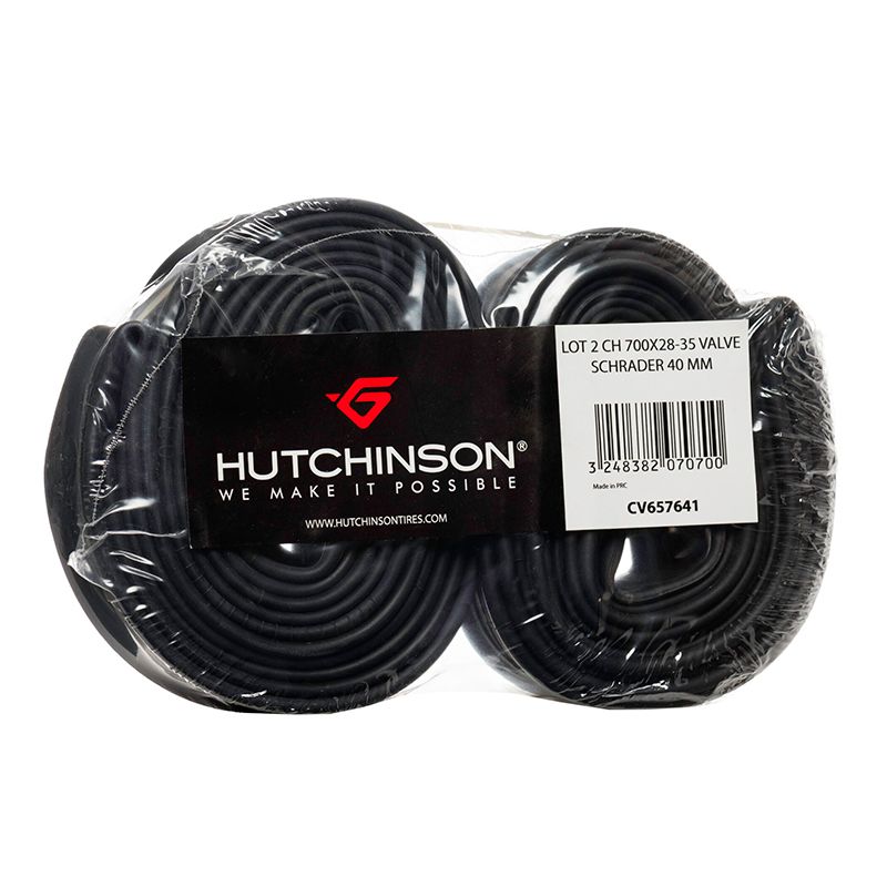 BLISTER 2 CAMARAS HUTCHINSON 700x28-35 STANDARD VALVULA 40 mm