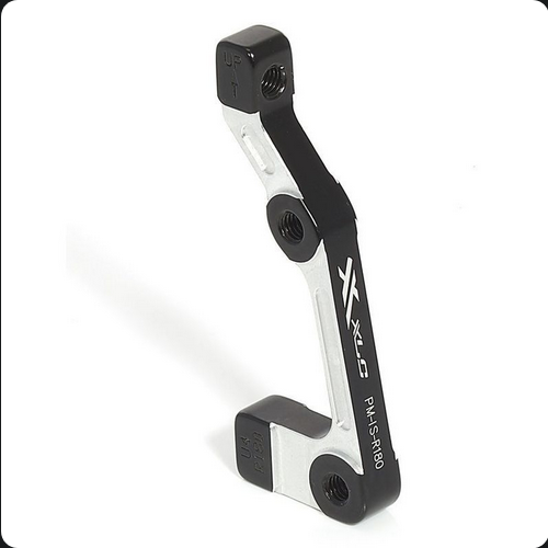 XLC BR-X24 ADAPTADOR PARA FRENO DE DISCO POSTMOUNT/IS TRASERO 180 mm NEGRO/PLATA