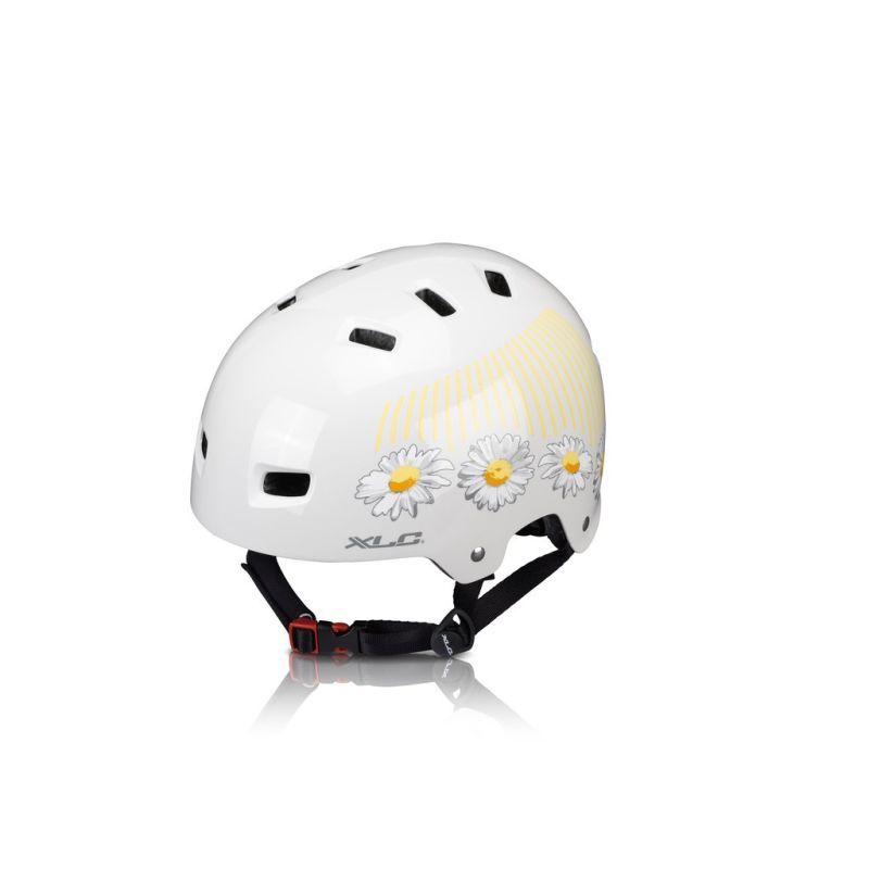 XLC BH-C22 CASCO URBAN FLORES 12 AGUJEROS CREMA UNICA