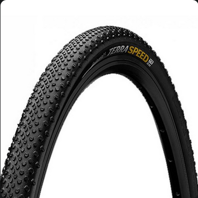 CUBIERTA CONTINENTAL TERRA SPEED 700x45C PROTECTION TUBELESS READY PLEGABLE NEGR/TRANSPARENTE 45-622