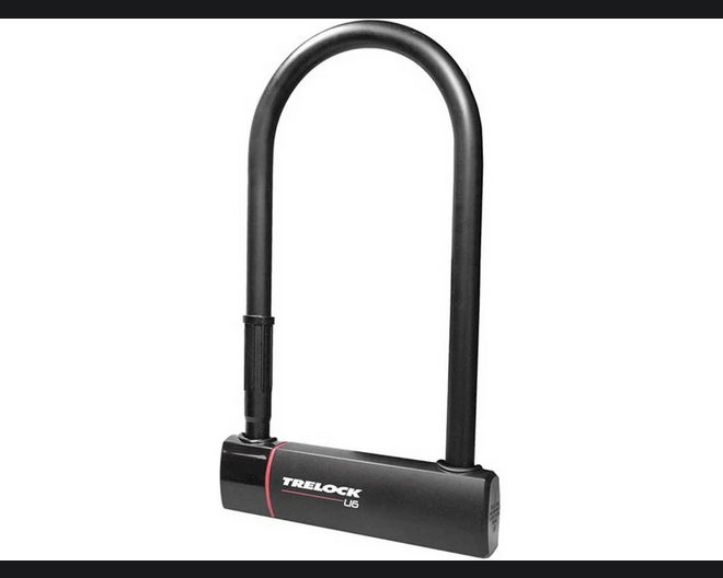 Candado de Bicicleta TRELOCK U-lock U6 con Soporte Zb 401