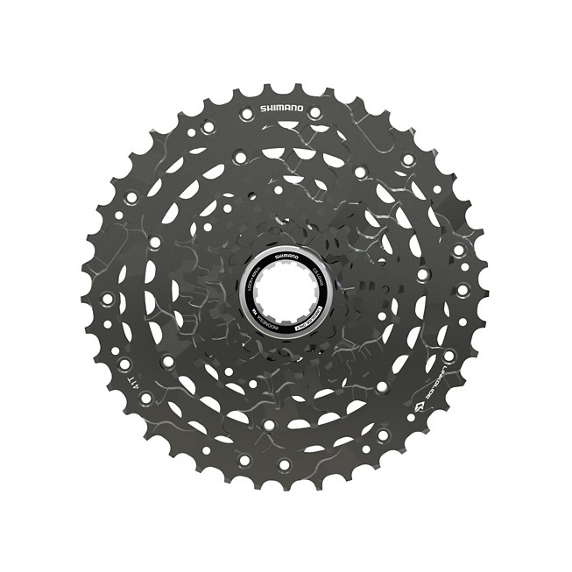 SHIMANO Cassette de piñones CS-LG400-9 9 velocidades 11-13-15-17-20-23-28-34-41D