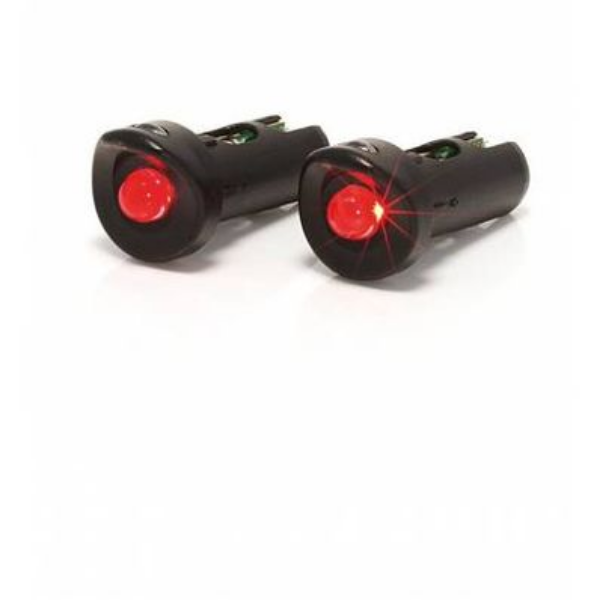 Mini set de luces XLC CL-S06 led roja para manillar carretera Negro