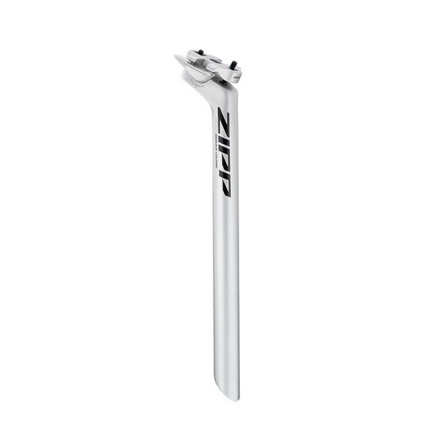 TIJA DE SILLIN ZIPP SERVICE COURSE 31.6 350 mm 20 mm OFFSET PLATA LOGO NEGRO