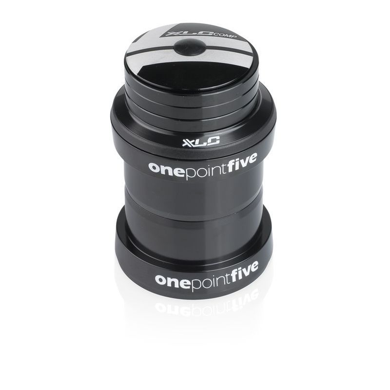 XLC HS-A09 JUEGO DE DIRECCION COMPLETO A-HEAD 1,5" CONICO Ø39.8 NEGRO