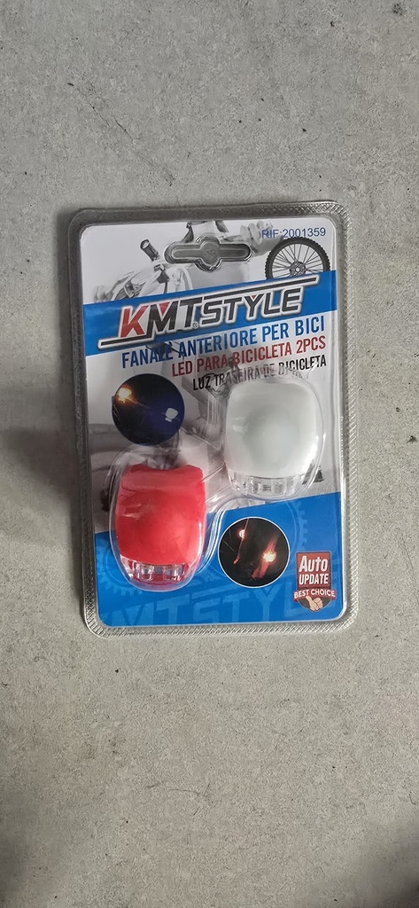 LUCES LED PARA BICICLETA KMT STYLE