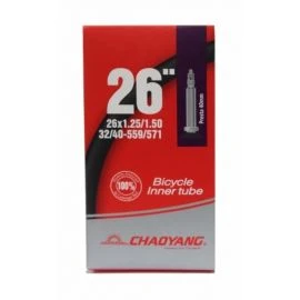 Chaoyang Camara 26x1.25/1.50 Valvula Presta Fina FV 40mm