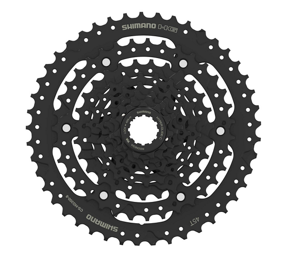 SHIMANO Cassette de piñones CS-HG300-8 8 velocidades 11-13-15-18-22-27-35-45D
