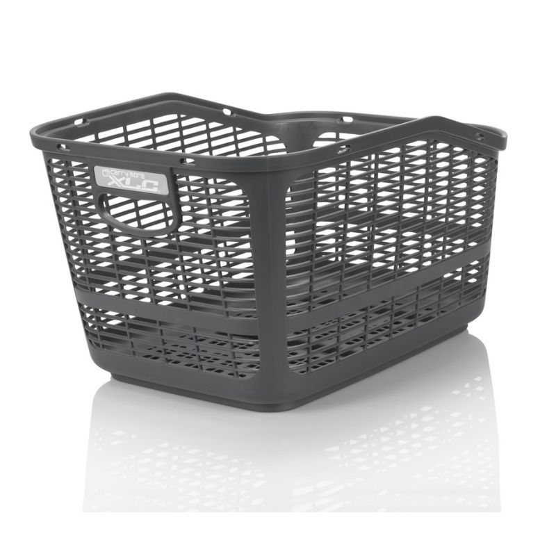 XLC BA-B08 CESTA PLASTICO SISTEMA PORTABULTO NEGRA 450x340x250