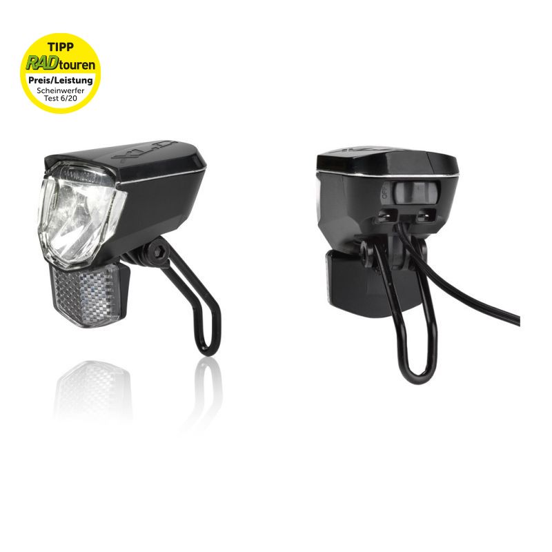 XLC LUZ DELANTERA SIRIUS D45S LED 45 LUX CON REFLECTANTE