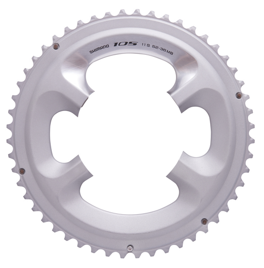 SHIMANO 105 Plato 52D para FC-5800 (plateado)