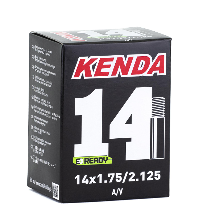 Cámara Kenda 14" 1.75/2.125 Schrader 28Mm