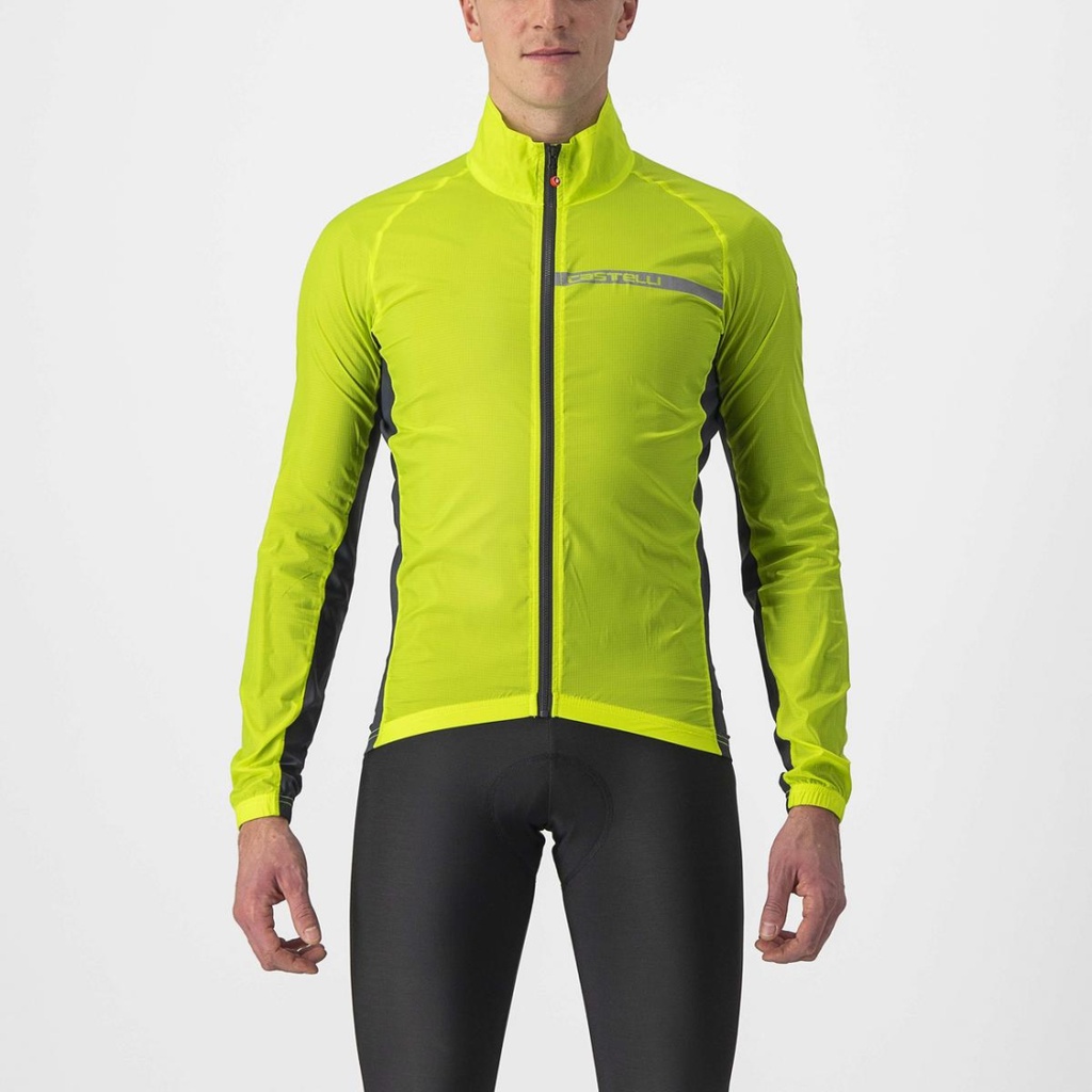 Chaqueta Squadra Stretch Lima Elec/Gr osc talla:L