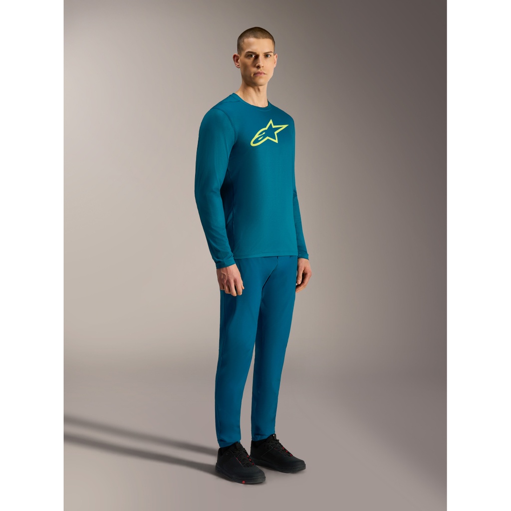 Maillot A-Dura Ride m/l Az/Vrd talla:L