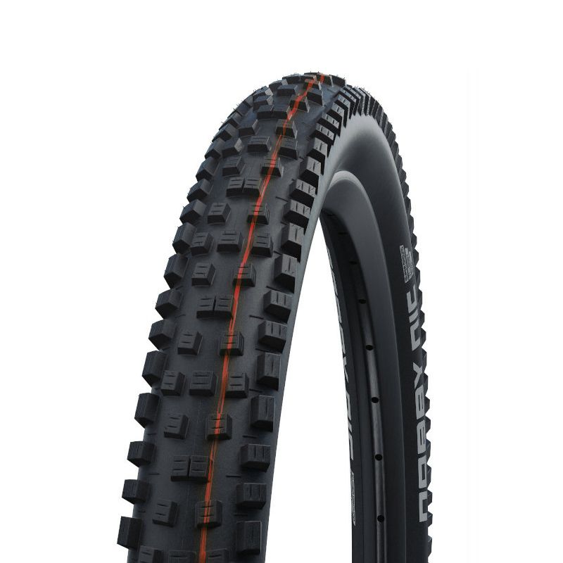 CUBIERTA SCHWALBE NOBBY NIC 29x2.40 HS602 EVO SUPER TRAIL ADDIX SOFT TUBELESS PLEG. NEGRO 61-622