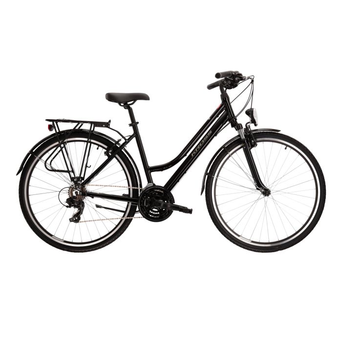 Bicicleta | Kross Trans 1.0 [talla S 15"] (Negro)