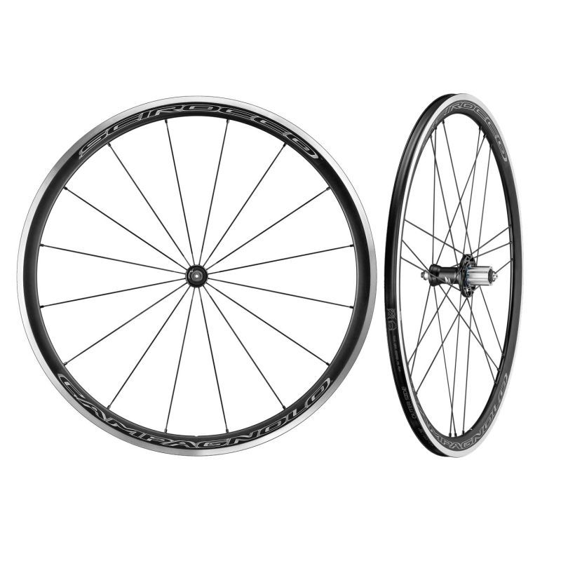 JUEGO DE RUEDAS SCIROCCO 35 CUBIERTA SHIMANO NEGRO