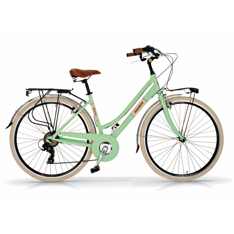 Bicicleta paseo | Quer Denia verde celadon