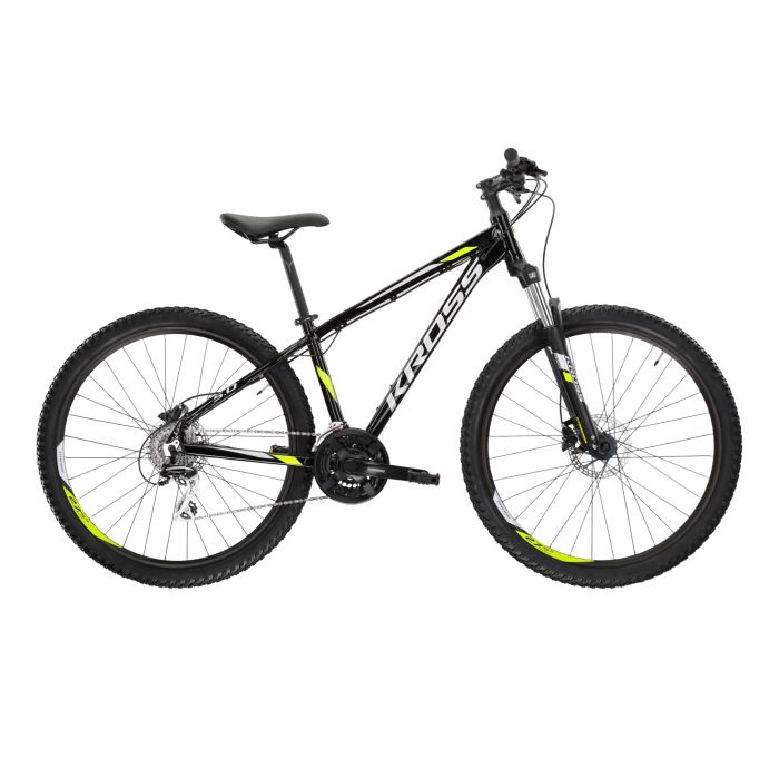 Bicicleta Kross Hexagon 5.0 27.5&quot; XS Negro/Amarillo